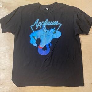 Zuni Black T-Shirt with Blue Graphic Large (PW)